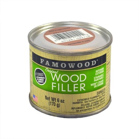 ECLECTIC PRODUCTS 6 Oz Mahogany Famowood Solvent Based Original Wood Filler 36141122